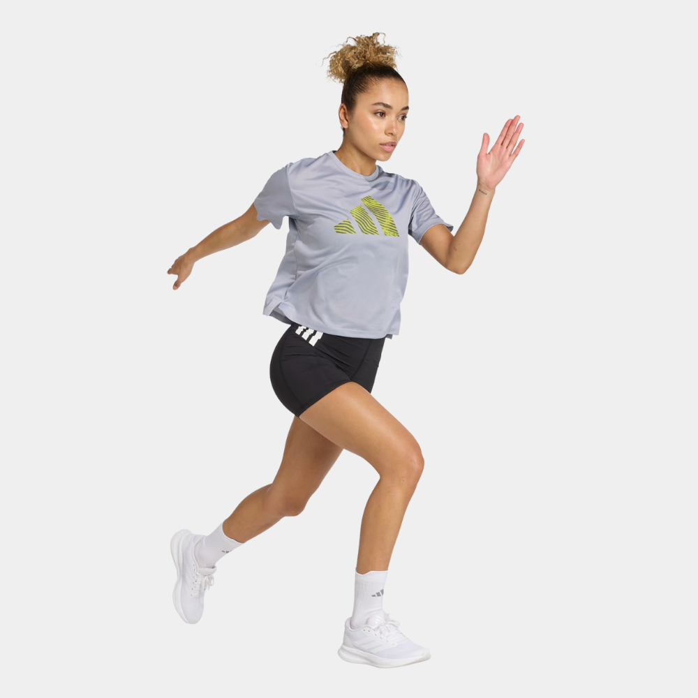 Adidas Adi365 Running Essentials Brand Love womens Tee - grey