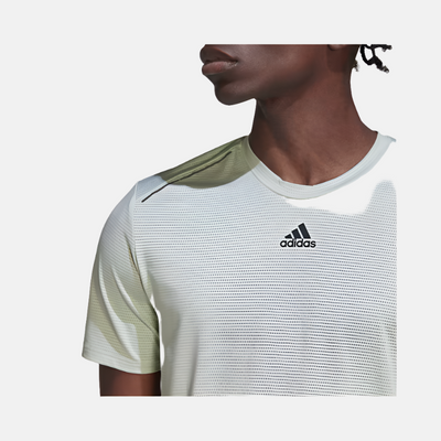 Adidas Hiit Men's Training T-shirt -Linen Green
