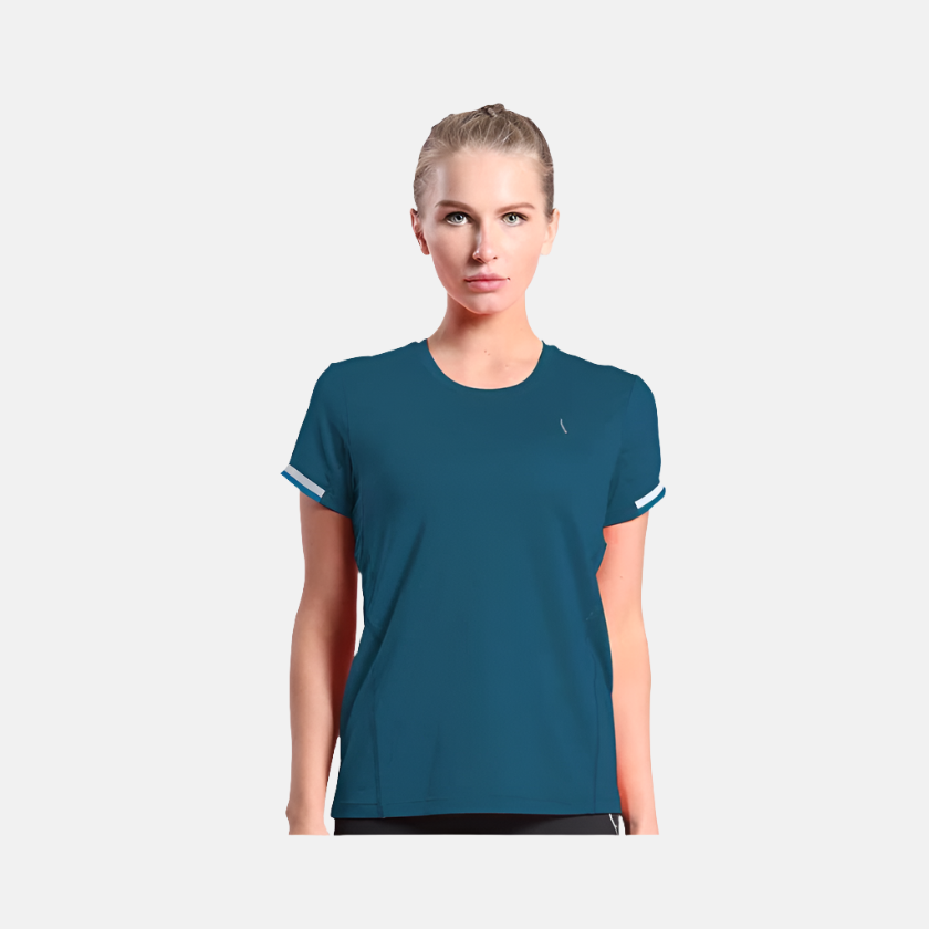 Dive Luminate Women's Running T-shirt -Dark Teal