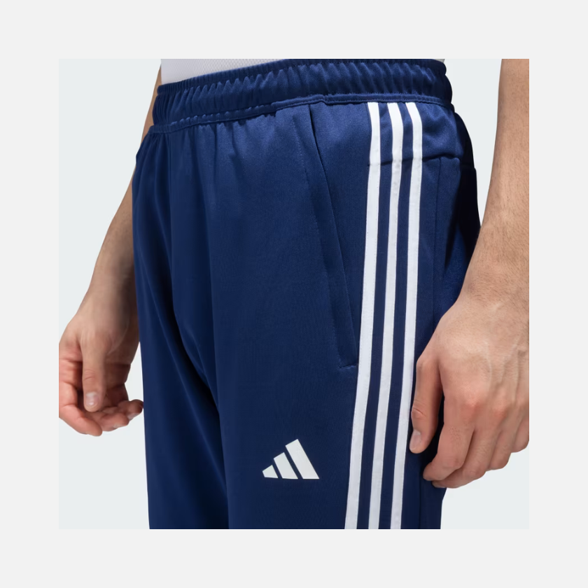 Adidas Training Essentials Base 3 Stripes Men's Training Pants -Dark Blue/White