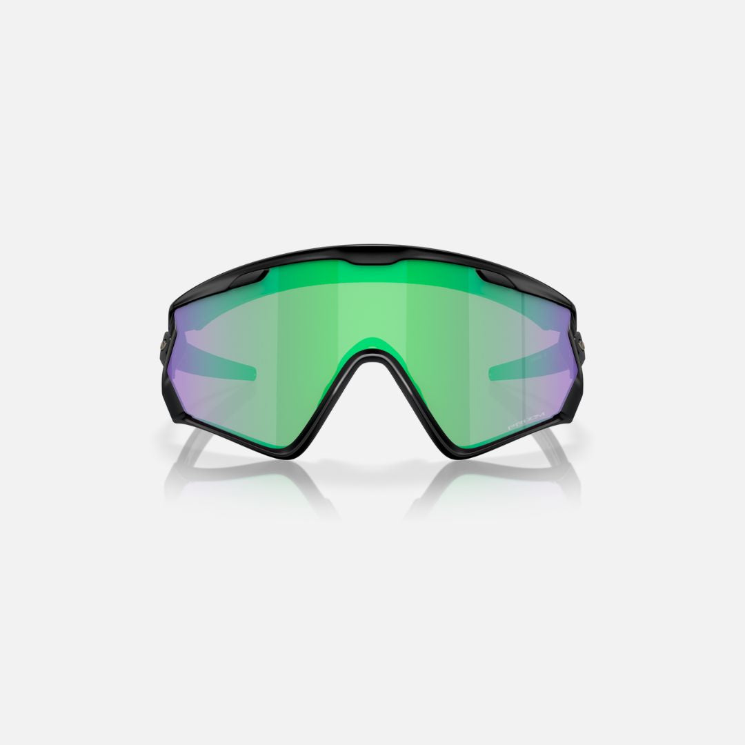 Oakley Wind Jacket Prizm Road Jade Lenses, Matte Black Frame