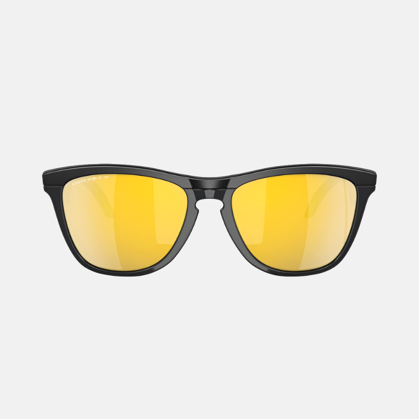 Oakley Frogskins Hybrid Matte Black/Prizm 24K Mirror Polarised 