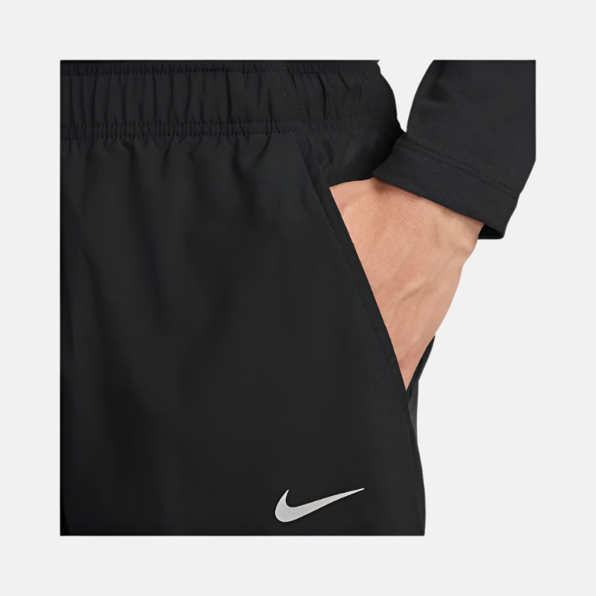 Nike Foam Men's Dry Fit Tapered Multipurpose Pants -Black/Black/Metallic Silver