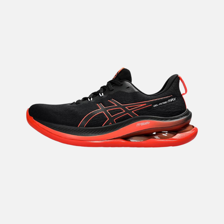 Asics Gel-Kinsei MAx Men's Running Shoes -Black/Sunrise Red – Gambol