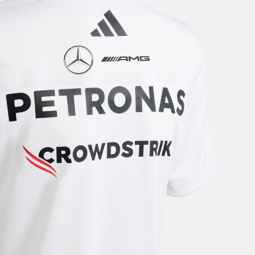 Adidas Mercedes-AMG Petronas F1 Kids Driver Jersey - White / Black