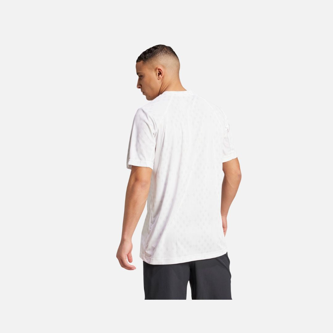 Adidas Club Tennis Climacool Graphic Tee White / Dash Grey