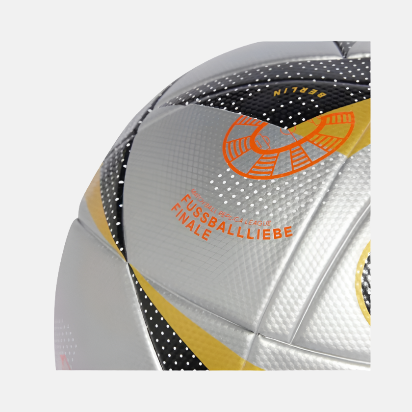 Adidas x Euro 24 League Adult Football -Silver/Goldmet