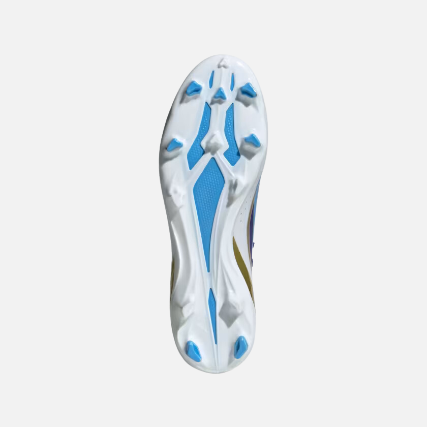 Adidas X Crazyfast Messi League Firm Ground Unisex Football shoes -Lucid Blue/Blue Burst/Cloud White