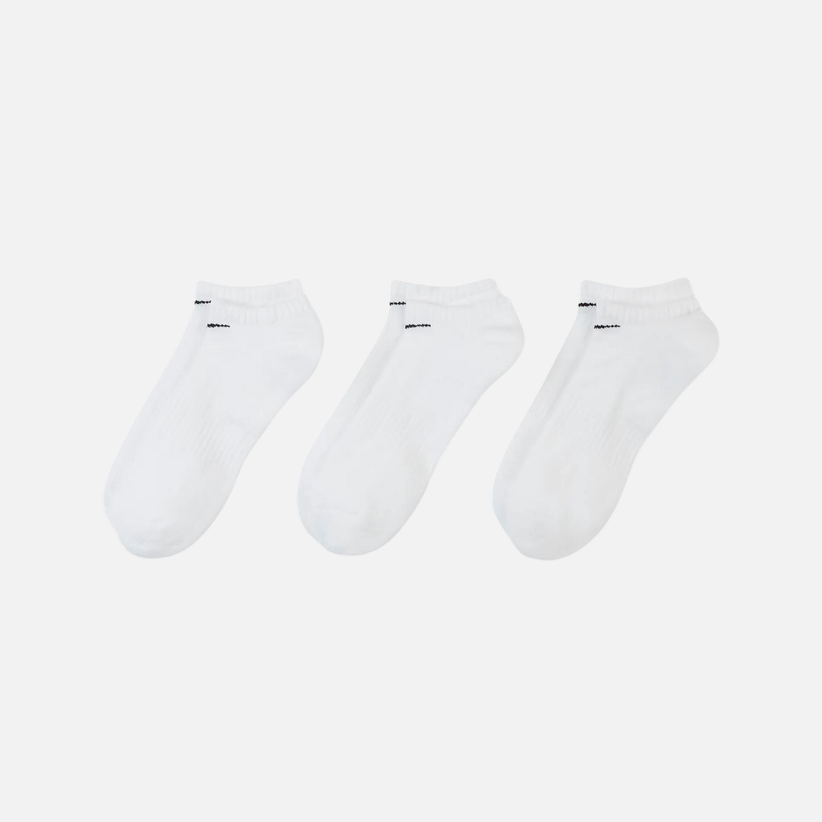 Nike Everyday Cushioned Training No-Show Socks -White/Black