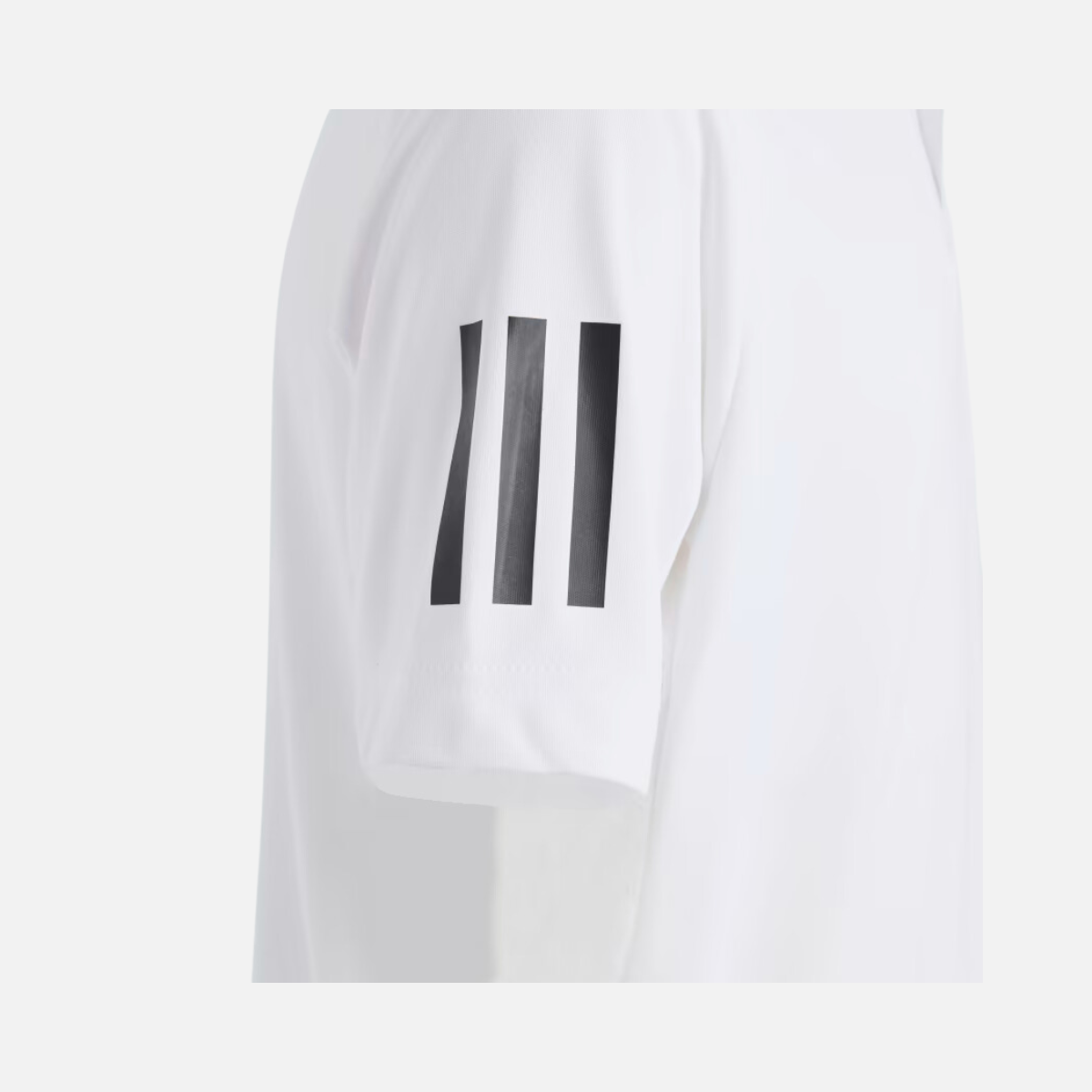 Adidas Club Tennis 3-Strips Kids Polo Shirt (5-16 Year) -White