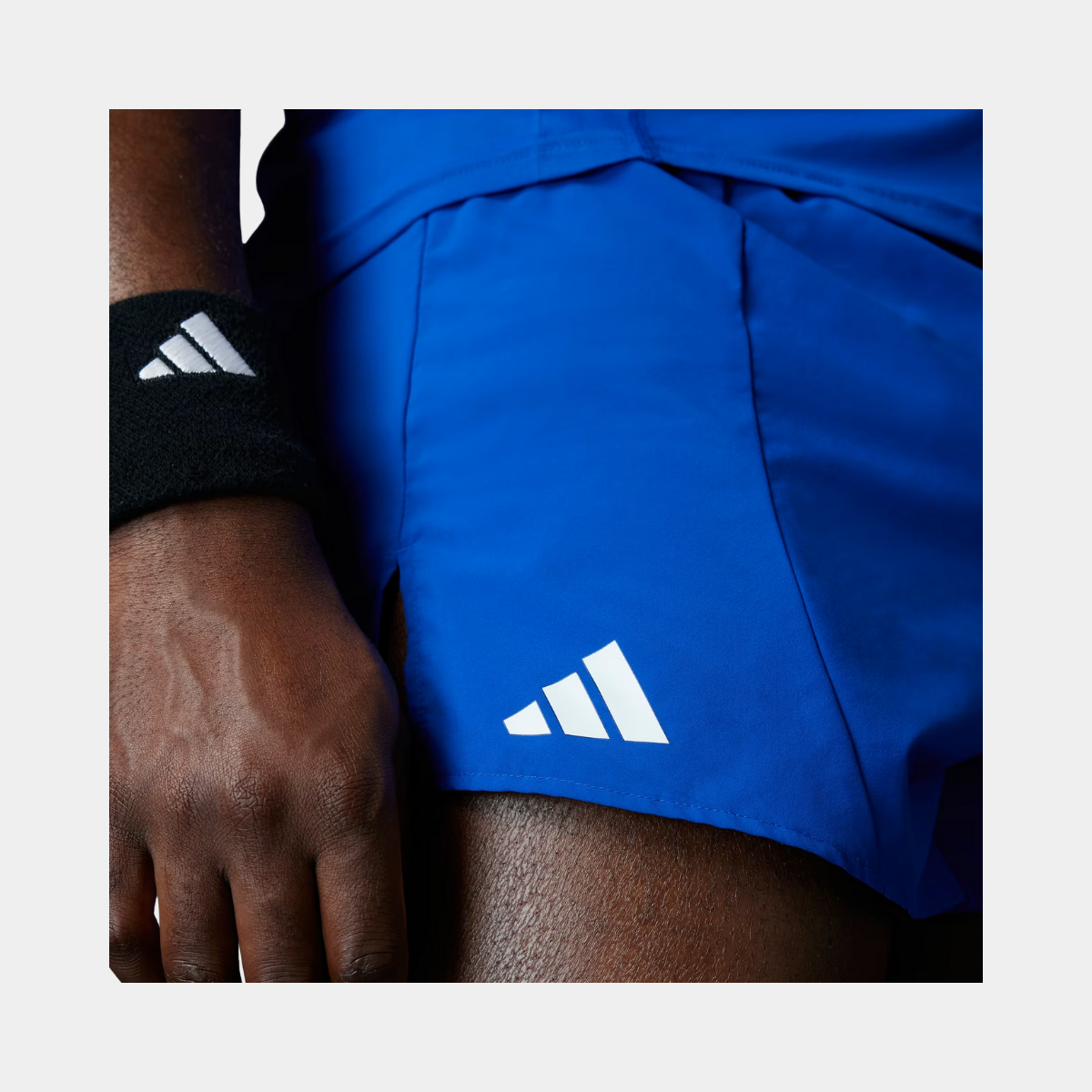 Adidas Adizero Essentials Men's Running Shorts - Blue