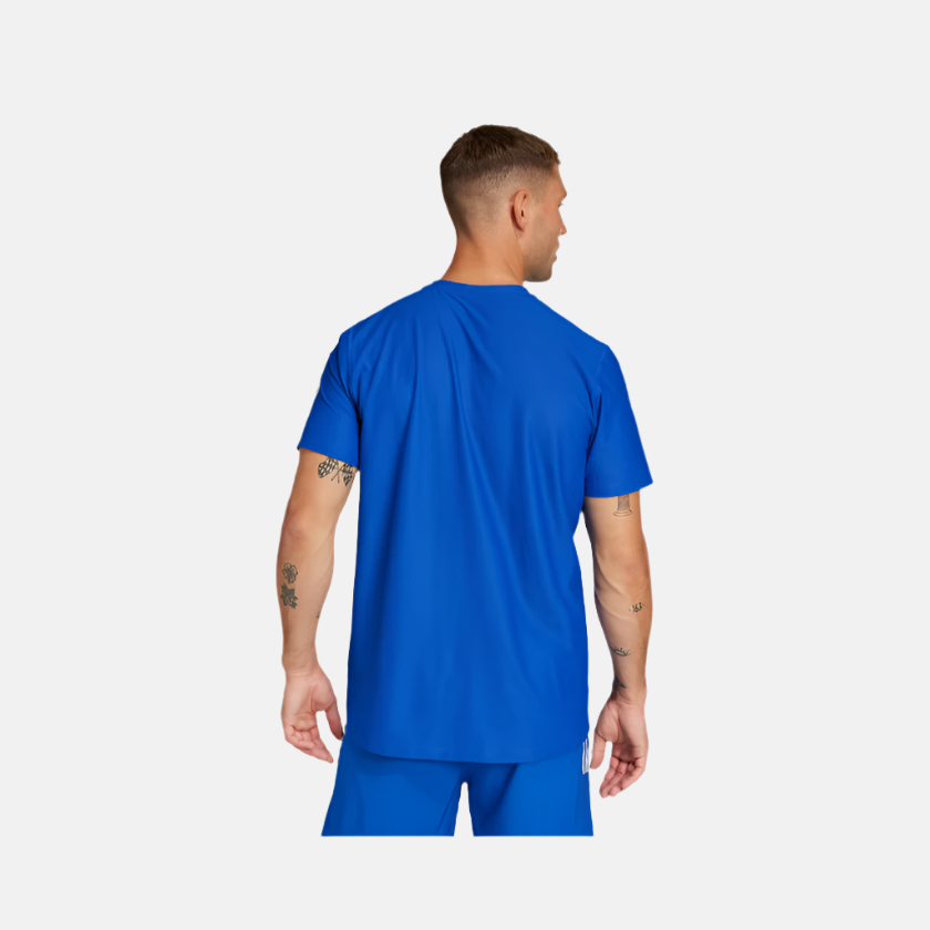 Adidas Own The Run Men's Running T-shirt -Royal Blue