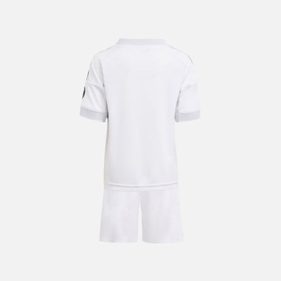Adidas Real Madrid 25/26 Home Mini Kit Kids White