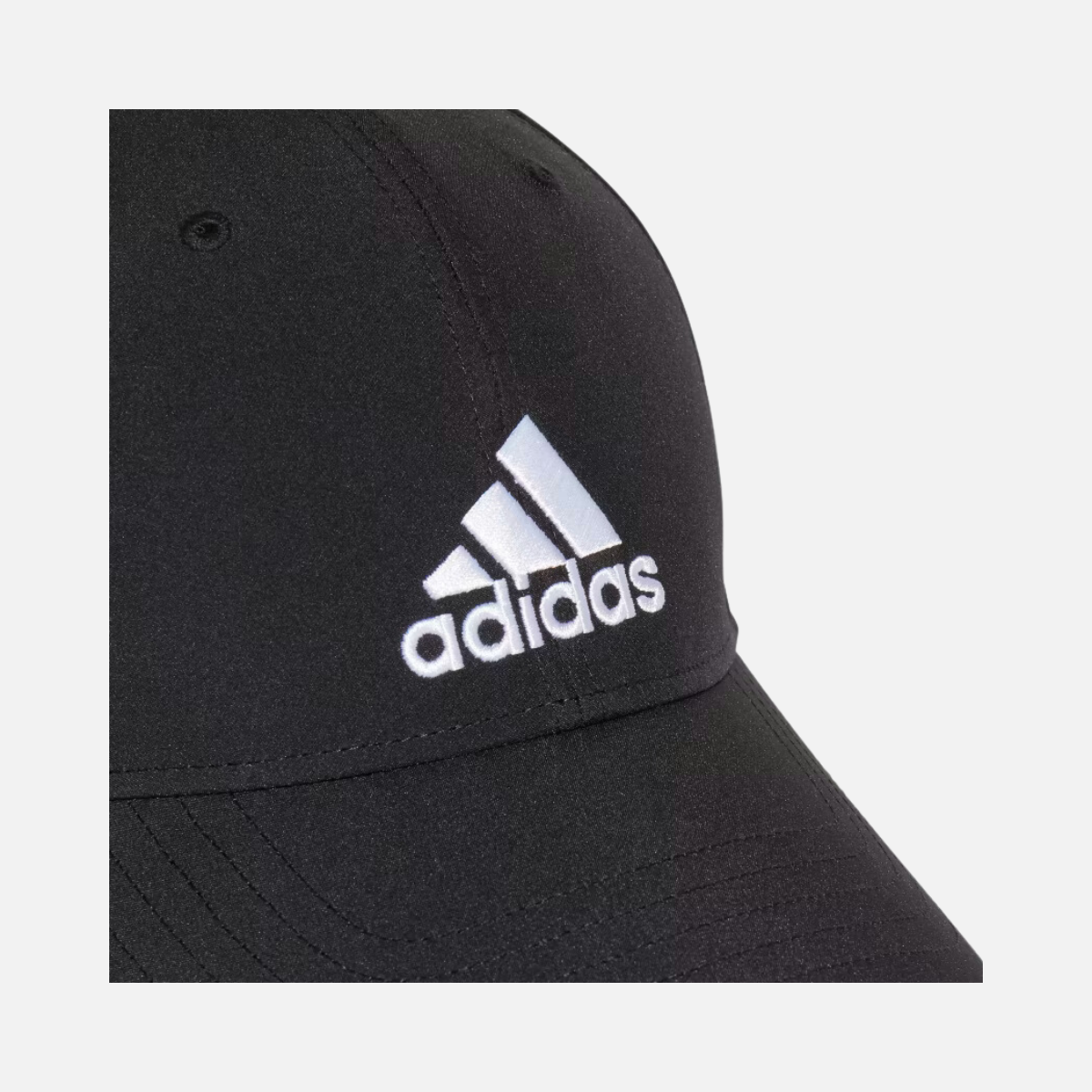 Adidas Lightweight Embroidered Kids Cap -Black/Black/White