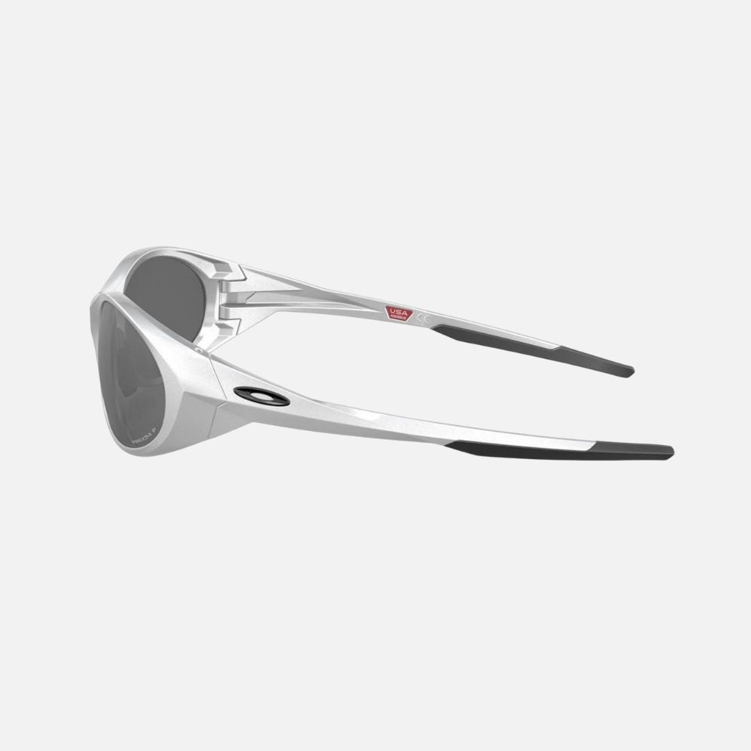 Oakley Eyejacket Redux Sunglasses Silver/Prizm Black Polarised Lenses