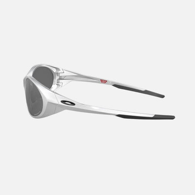 Oakley Eyejacket Redux Sunglasses Silver/Prizm Black Polarised Lenses