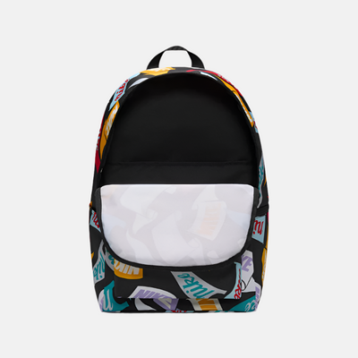 Nike Heritage Backpack (25L) -Black/Black/White