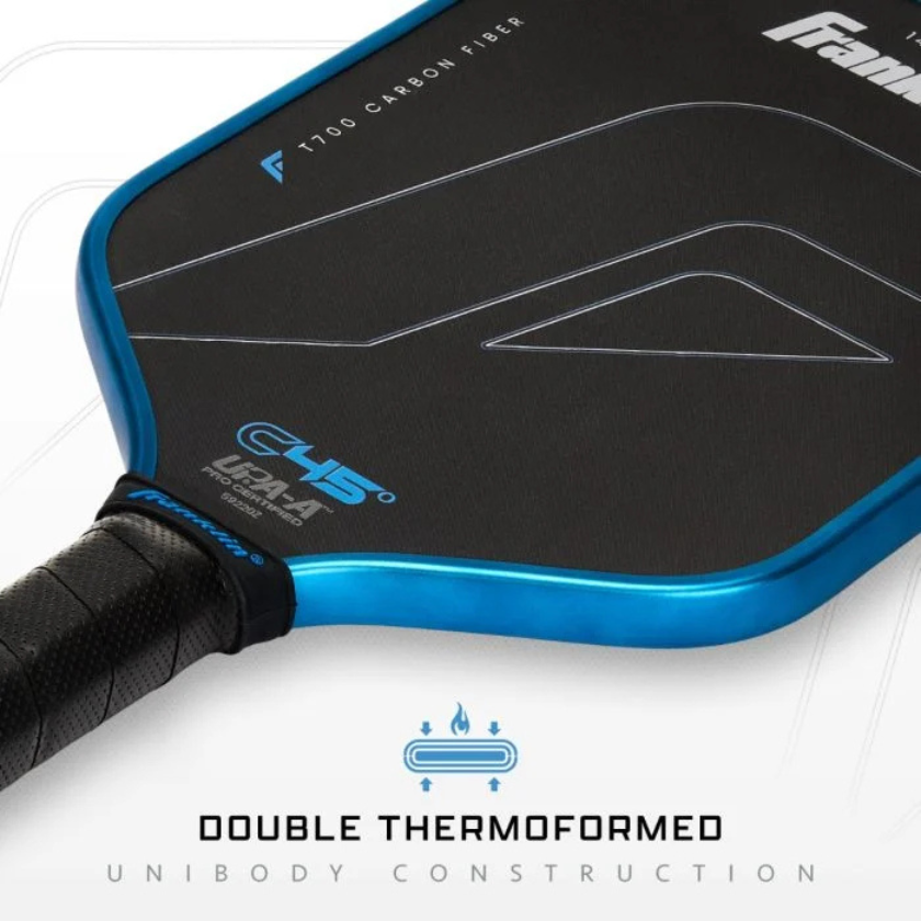 Franklin C-45 Carbon Fiber Pickleball Paddle - Blue