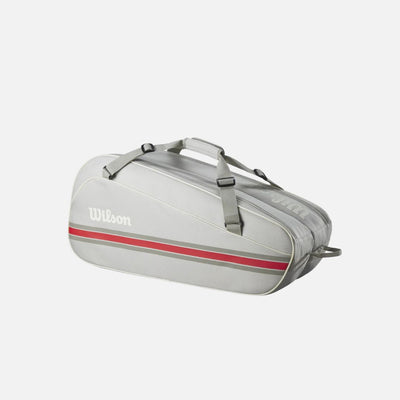 Wilson TEAM 6PK Racket Bag (6 rackets), Green,