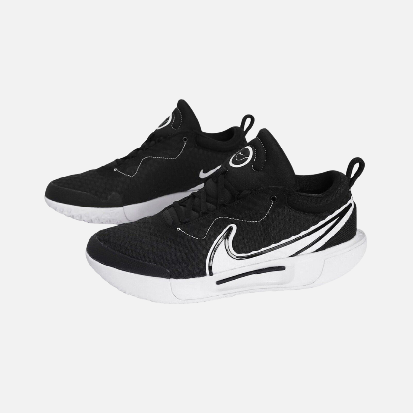 Nike Court Zoom Pro Hard Court Men's Tennis Shoes - Black/White