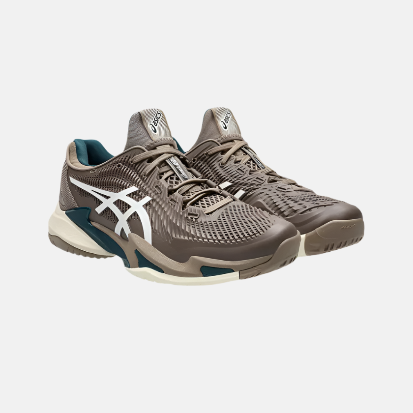 Asics Court FF Men's Tennis Shoes -Taupe Grey/White – Gambol