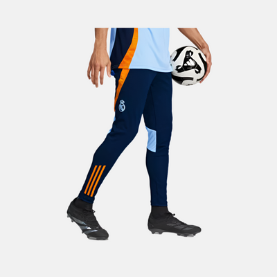 Adidas Real Madrid Tiro 24 Competition Men's Football Pants - Team Navy Blue 2/Crew Orange/Glow Blue