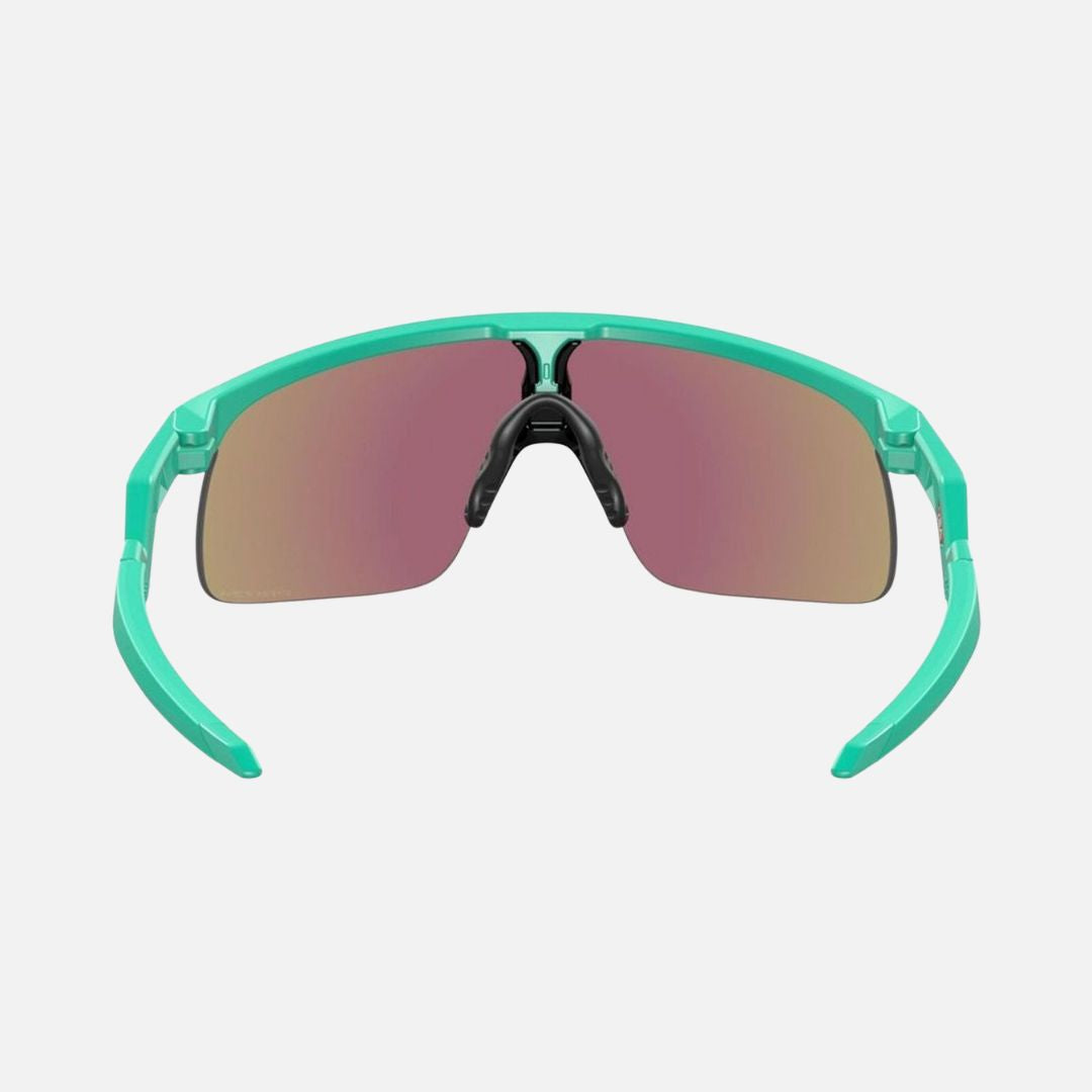 Oakley Youth Resistor Sunglasses Matte Celeste/Prizm Sapphire Lenses