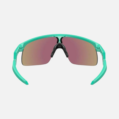 Oakley Youth Resistor Sunglasses Matte Celeste/Prizm Sapphire Lenses