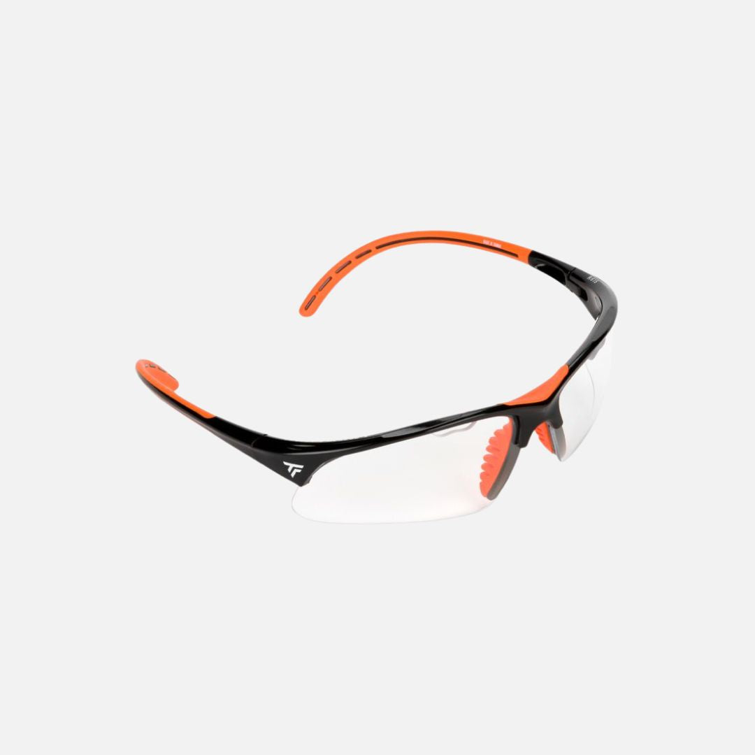 Tecnifibre Squash Eyewear (Black/Orange)