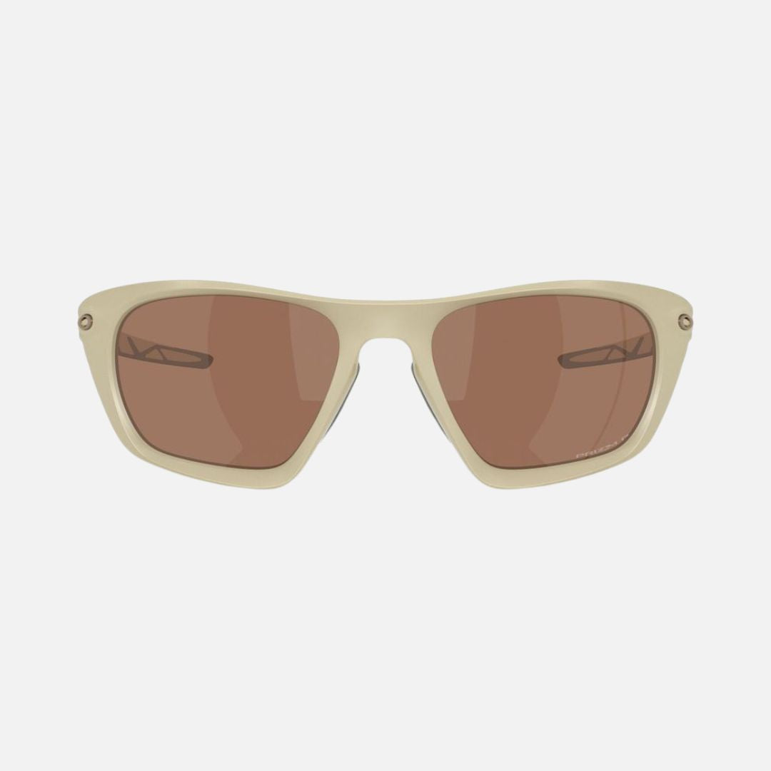 Oakley Lateralis Sunglasses Matte Sand/Prizm Tungsten Iridium Polarised Lenses