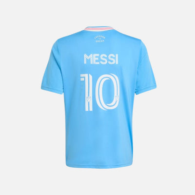 Adidas Inter Miami CF 25/26 Third Messi Jersey Kids Semi Blue Burst
