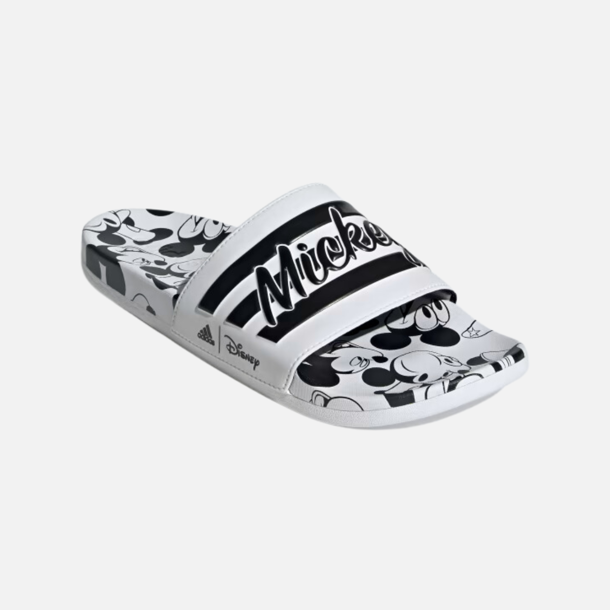 Adidas Adilette Comfort Mickey Mouse Slide -Cloud White/Core Black