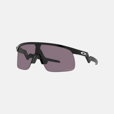 Oakley Resistor Polished Black Glasses with Prizm Grey Lenses