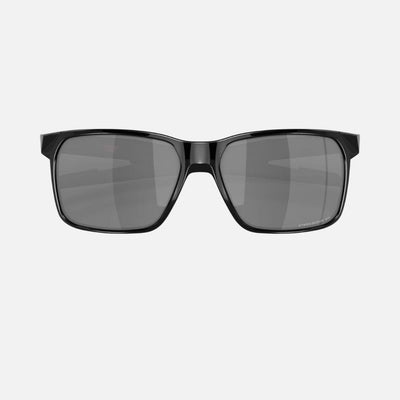 Oakley Portal X Sunglasses Polished Black/Prizm Black Polarised Lenses