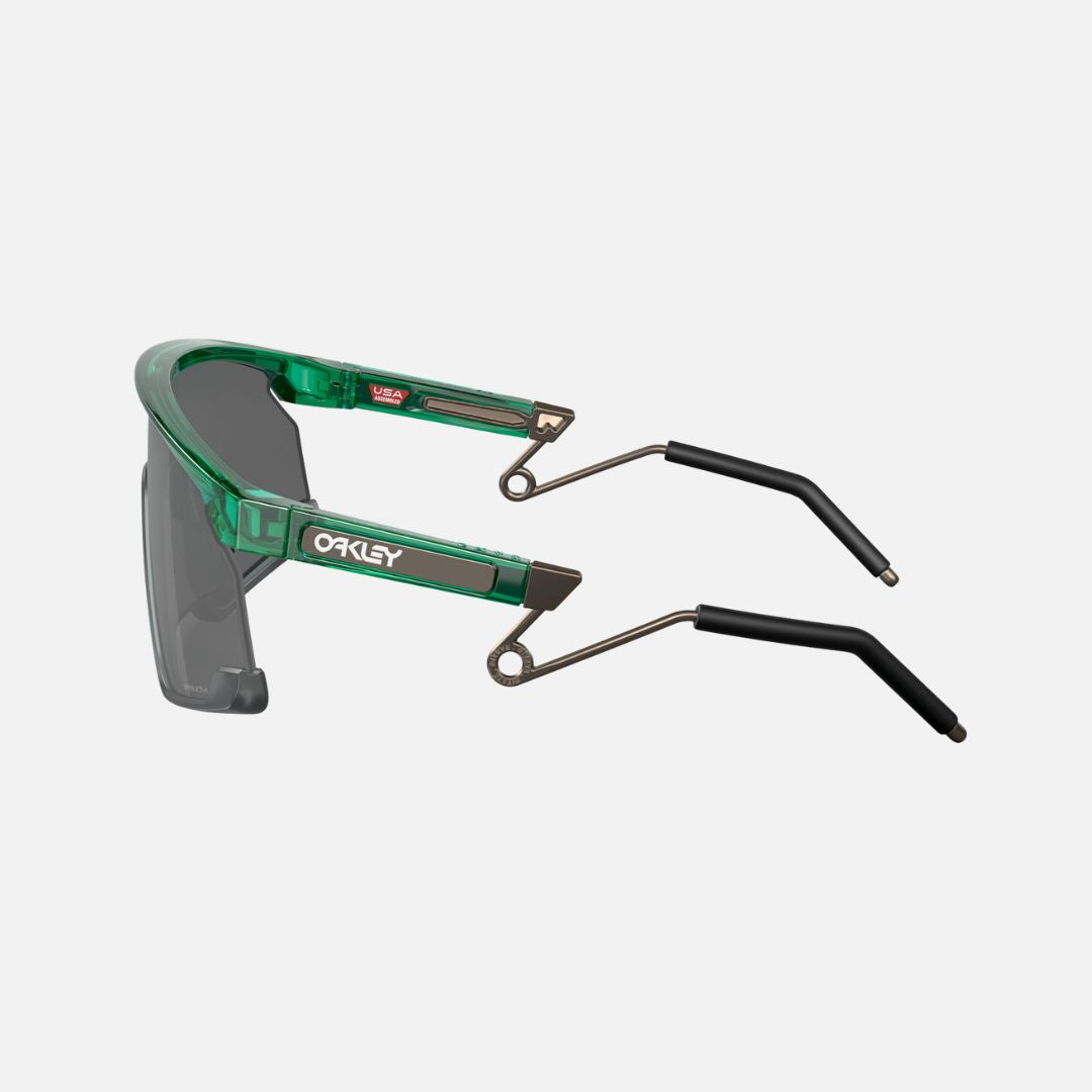 Oakley BXTR Prizm Black Lenses - Transparent Viridian Frame