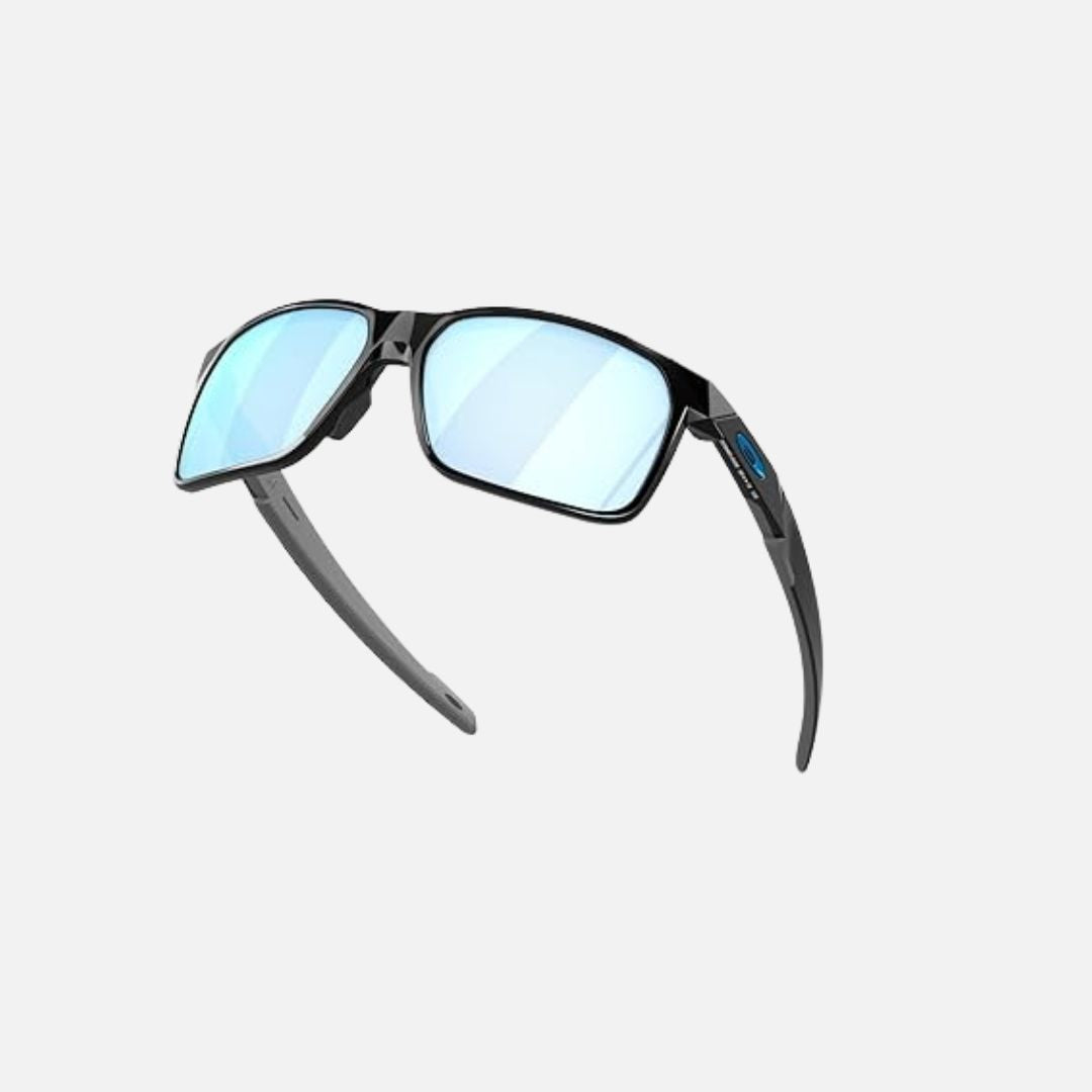 Oakley Portal X Sunglasses Black/Prizm Deep Water Polarised Lenses