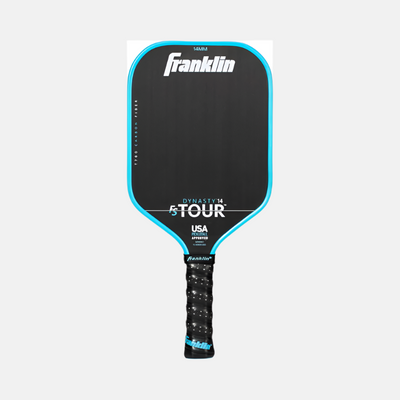 Franklin Sports FS Tour Dynasty 14MM Pickleball Paddle -Grey/Blue