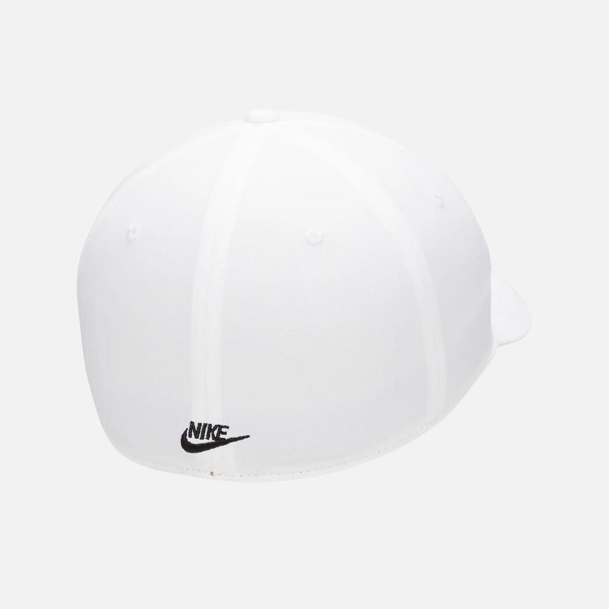 Nike Rise Structured SwooshFlex Futura Cap -White/Anthracite/Black