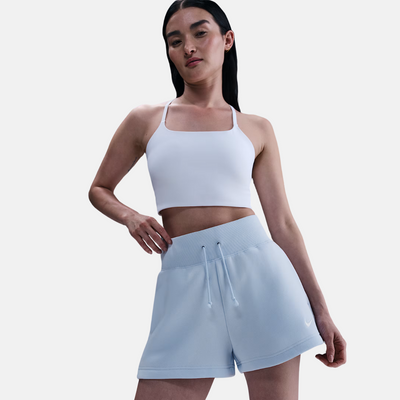Nike Sportswear Phoenix Fleece Women's High Waist Shorts – Blue Tint/Sail