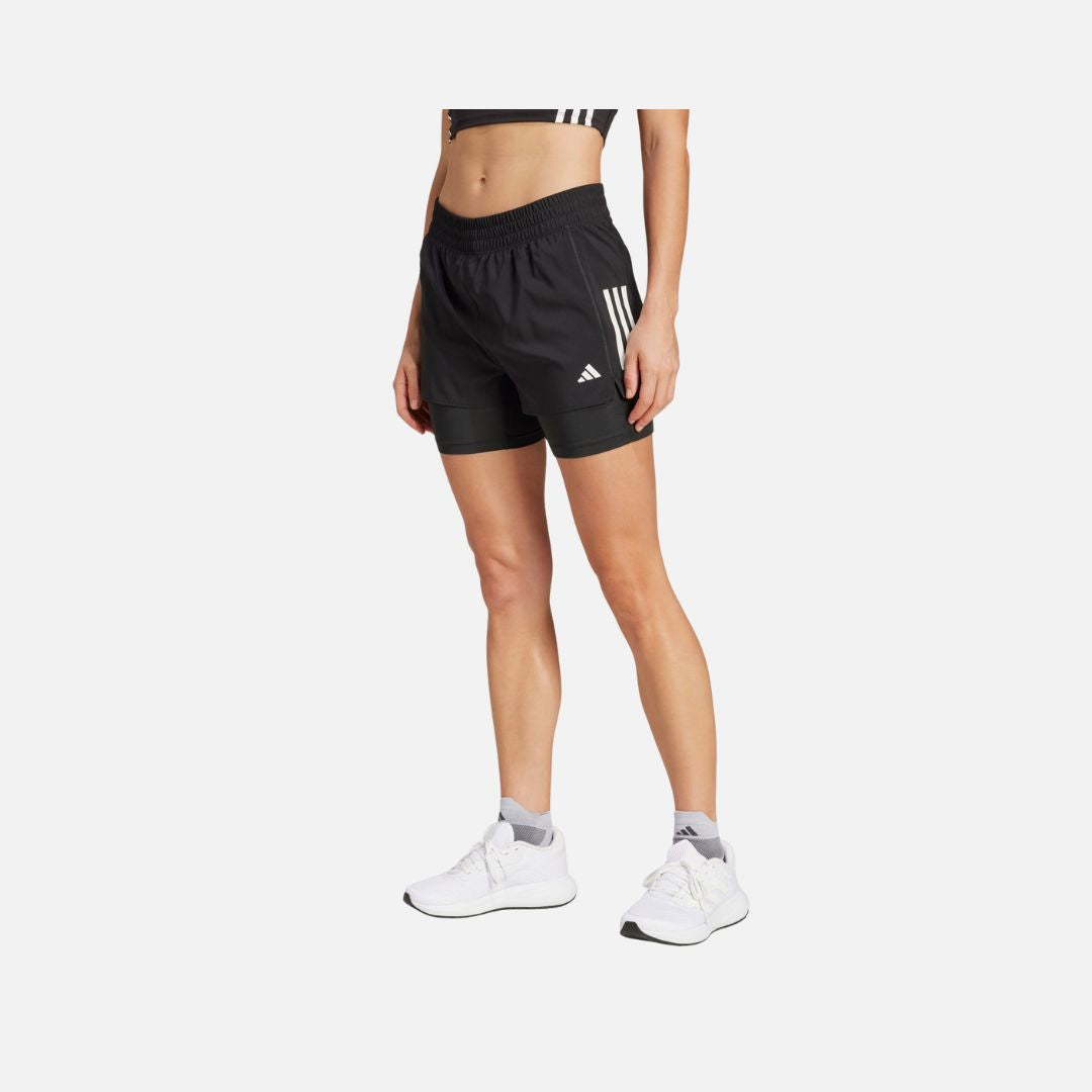 Adidas Own the Run Climacool 2-in-1 Shorts Black Women