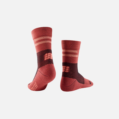 Cep Training Mid Cut Compression Socks, Men - RED