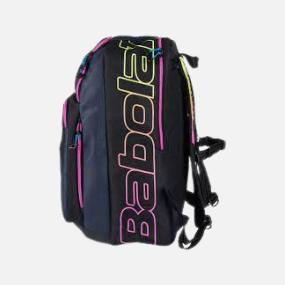BABOLAT  PURE AREO RAFA G2 TENNIS BACKPACK BLUE/YELLOW/PINK