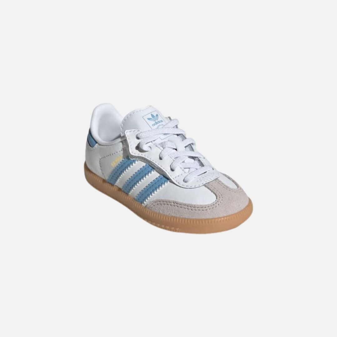 Adidas Kids Samba OG Comfort Closure Elastic Lace Shoes