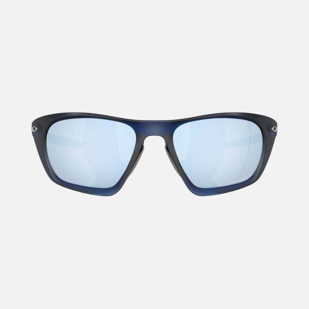 Oakley Lateralis Polarized Sunglasses - Matte Transparent Blue/Prizm Deep Water