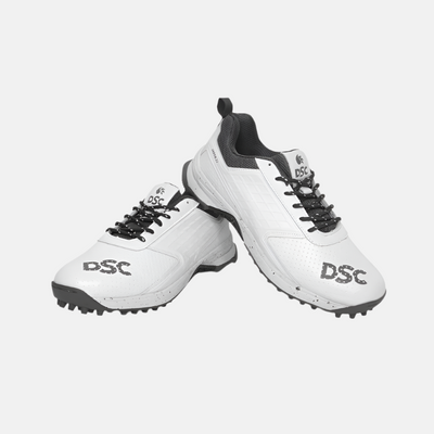 DSC Jaffa 22 Men's Cricket Shoes -White/Grey