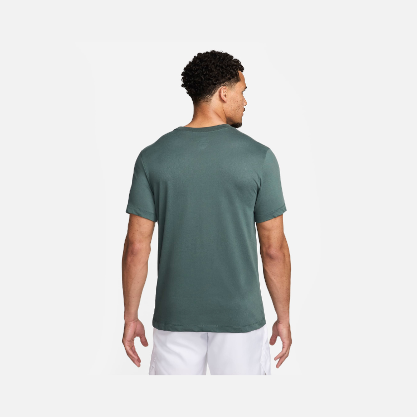 NikeCourt Men's Dri-FIT Tennis T-Shirt -Vintage Green