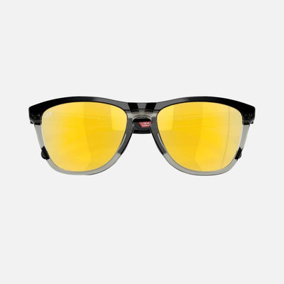 Oakley Frogskins Range Sunglasses Matte Black/Prizm 24K Polarised Lenses