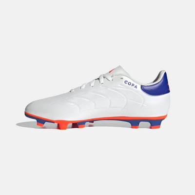 Adidas Copa Pure 2 Club Flexible Ground Football Shoes -Cloud White/Lucid Blue/Solar Red