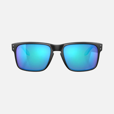 Oakley Holbrook Sunglasses Matte Black/Prizm Sapphire Polarised Lenses