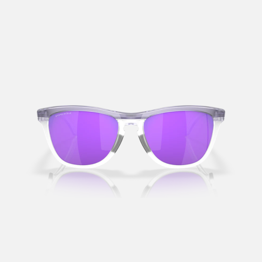 Oakley Frogskins Hybrid Sunglasses Matte trans Lilac Prizm Violet